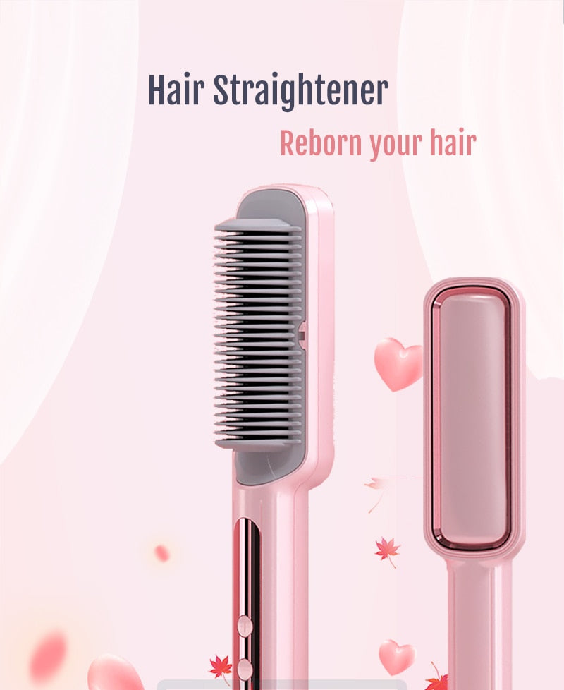 Professional Hair Straightener Heating Comb